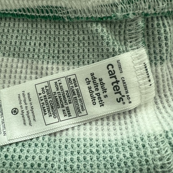 NWOT Carter’s adult pajama - Picture 5 of 5